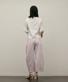 GRACE CONTINENTAL シフォンスリーブカットトップ