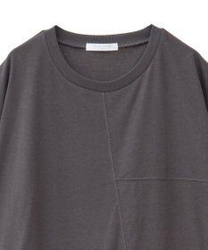 Green Parks 裾フリルドッキング５分袖プルオーバー