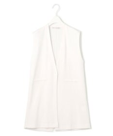 ICB 【洗える】ドライコットンアセテート ニットジレ