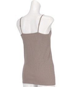 Wing インナー オーガニックコットン100％(身生地) ブラがひびきにくい 【綿の贅沢 オーガニック リブタイプ】 キャミソール EL1061 ウイング／ワコール