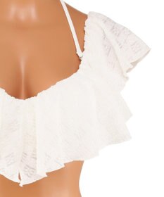 San-ai Resort（三愛水着楽園） 軽い着け心地でしっかり盛れる【楽盛り水着】　フリルワイヤービキニ　9M・11L　【San-ai Resort（サンアイリゾート）】