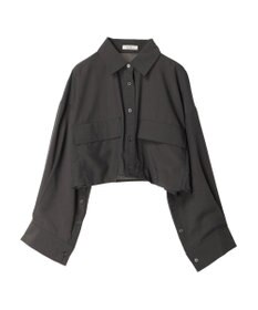 earth music&ecology ビッグポケットショートシャツ