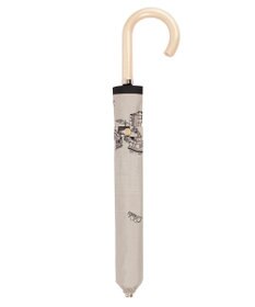 MOONBAT DAKS(ダックス) 晴雨兼用日傘 折りたたみ傘 街並み フワクール生地使用