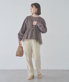 Green Parks ＳＥＴ２点　チュールベスト＋ロンＴＥＥ