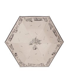 MOONBAT DAKS(ダックス) 晴雨兼用日傘 折りたたみ傘 街並み フワクール生地使用