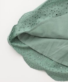 ANY KIDS 裾 刺繍 スカート