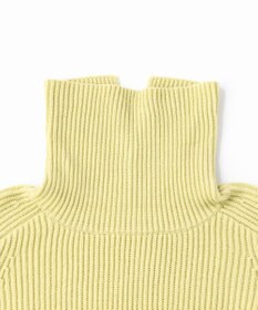 UNFILO あぜ編みオフタートルニット