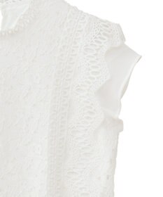 Green Parks ・Ｐｅｔｉｔ　Ｆｌｅｕｒ　フレンチレーシーブラウス