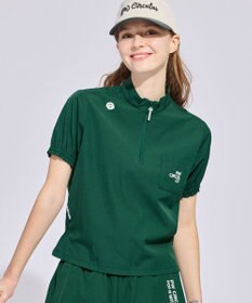 PW CIRCULUS 【WOMEN】ギャザリングシャツ ゴルフウェア レディース