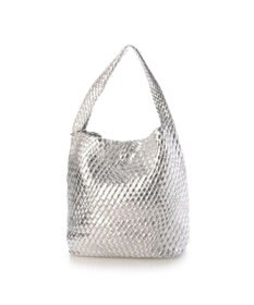 UNBILLION カシュカシュ cachecache / メタリックメッシュワンショルダー