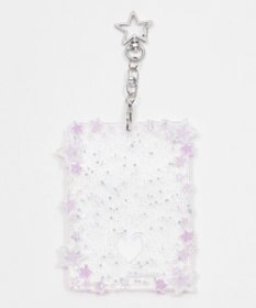 WEGO 【痛バ＆推し活】キラキラスターカードホルダーキーホルダー