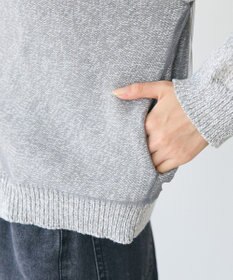 CRAFT STANDARD BOUTIQUE チュールドッキングニットカーディガン