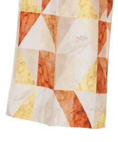 JOSEPH マーブルプリント　シルクトラウザーズ