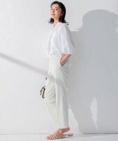 23区 【セットアップ対応】オックスストレッチ テーパードパンツ