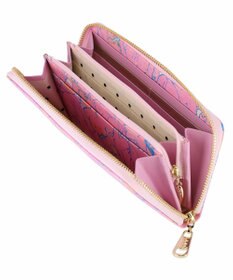 tsumori chisato CARRY 葉っぱ ラウンドファスナー長財布