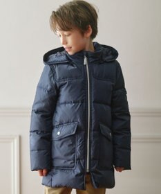 J.PRESS KIDS 【110-130cm】【撥水】50Dタフタ ダウンコート