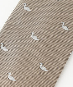 J.PRESS MEN 【J.PRESS STEPHEN WALTERS COLLECTION】鶴モチーフ ネクタイ