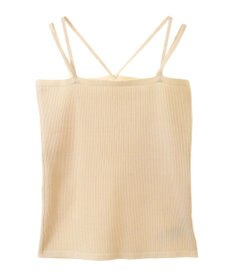 earth music&ecology ＳＥＴ２点クロスニット＋キャミソール