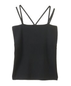 earth music&ecology ＳＥＴ２点クロスニット＋キャミソール