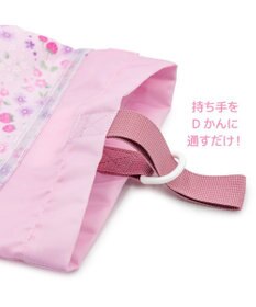 Mother garden マザーガーデン 野いちご シューズバッグ 《小花いちご柄》