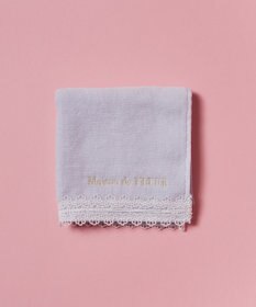 Maison de FLEUR アンダーレースタオルハンカチ