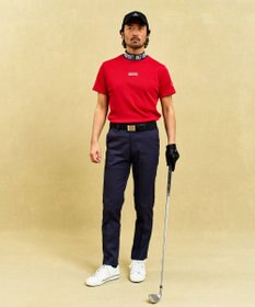 23区GOLF 【MEN】 4色から選べる ミニワッフルモックネック