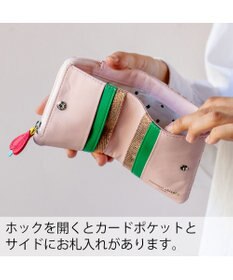 tsumori chisato CARRY 不思議の国のアリス 2つ折り財布 【使いやすい小銭入れ】