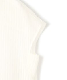 ICB 【洗える】 カラミストライプ ブラウス