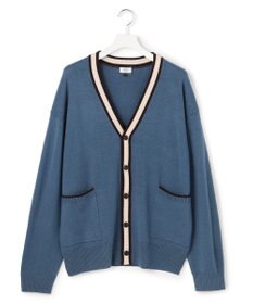 J.PRESS YORK STREET 【UNISEX】ハイゲージライン カーディガン