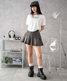 WEGO グラフィックストッパードロストショートT