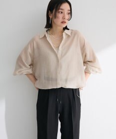 Green Parks 裾ドロストシアーシャツ