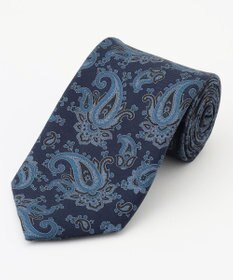 J.PRESS MEN オーバーダイペイズリーハンドプリント ネクタイ