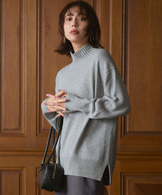 23区 S 【見上愛さんコラボカラー/Oggi掲載】カシミヤブレンド ハイネック ニット