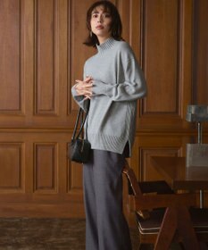 23区 S 【見上愛さんコラボカラー/Oggi掲載】カシミヤブレンド ハイネック ニット