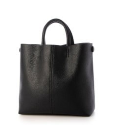 UNBILLION カシュカシュ cachecache / バイカラーフェイクレザートート