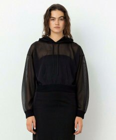 NAVE 【Nave・洗える】シアーニット パーカー