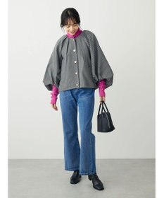 Green Parks カットリブタートルネックプルオーバー