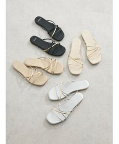 Green Parks ・ｍｉｎｉａ　ペタンコラインサンダル