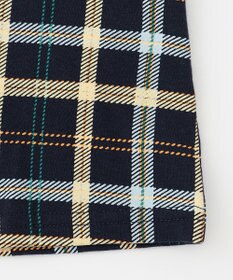 組曲 KIDS 【80-90cm】Check 半袖オーバーオール