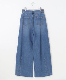 23区 【SLOW/一部店舗限定】LIGHT DENIM バレルワイド パンツ