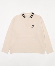 WEGO ラインポロニットプルオーバー