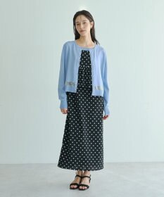 YECCA VECCA シアーMIXカーディガン