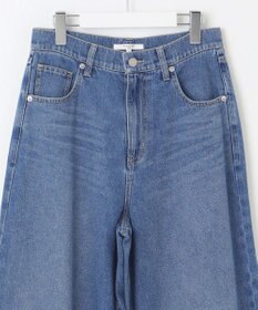 23区 【SLOW/一部店舗限定】LIGHT DENIM バレルワイド パンツ
