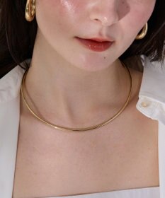 Phoebe <2点セット>【金属アレルギー対応】2setレイヤードチョーカーロープネックレス　ゴールド