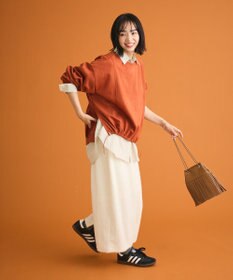 Green Parks 楽ちんシャギーＩラインスカート