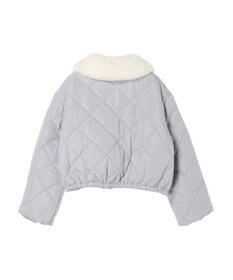 earth music&ecology ファーカラーブルゾン