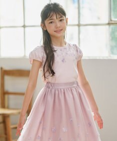 組曲 KIDS 【150-160㎝】ミスティフラワー Tシャツ