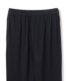 UNFILO L 【ウエストゴム】ドライトリコット セミフレアパンツ