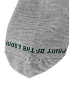 Green Parks ■ＦＲＵＩＴ　ＯＦ　ＴＨＥ　ＬＯＯＭ　３Ｐロゴ刺繍ソックス