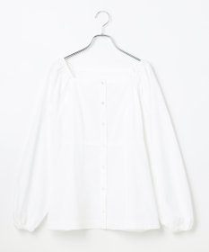 #Newans 【ANSWER for ほど甘トレンド】スクエアネックペプラムブラウス